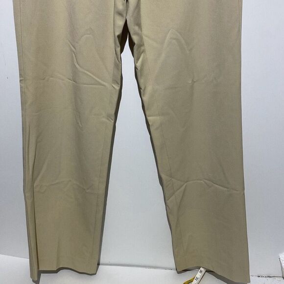 Liz Claiborne Women's Tan Audra Flat Front Straight Leg Dress Pants Size 10 - Picture 3 of 11
